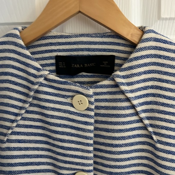 Zara Striped Blazer - Picture 2 of 6